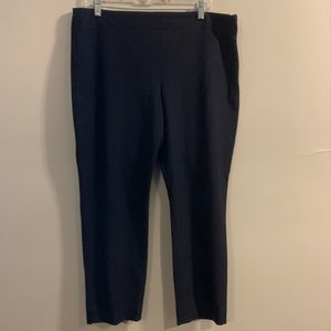 Talbots navy Ankle pants. Size 16P